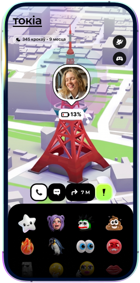 Phone with stickers