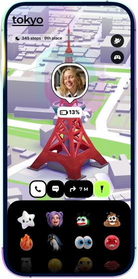 Phone with stickers
