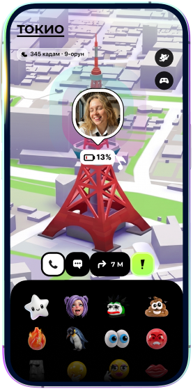 Phone with stickers